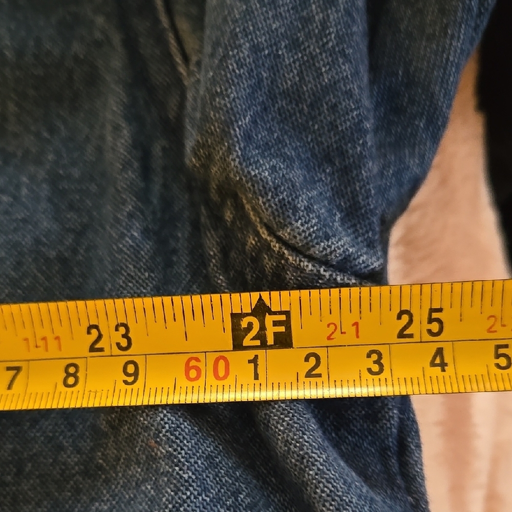 Colorful Denim Tribual Vibe Jacket with Patterned Trim - Picture 9 of 10